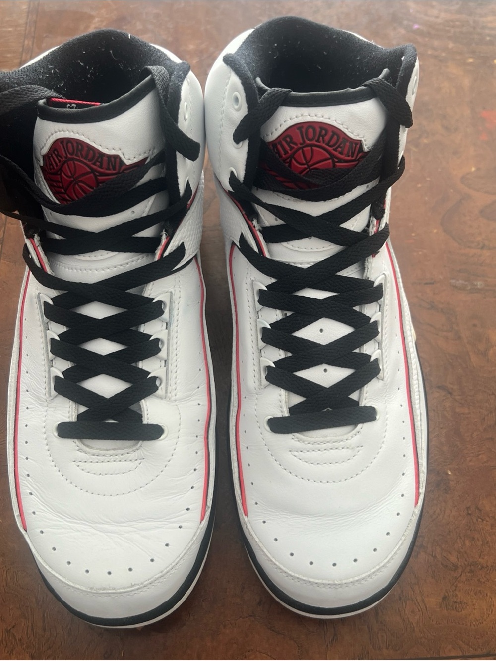 Jordan Air Jordan 2 Retro White/Varsity Red/Black Box Label